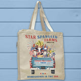 Star Spangled Farms Patriotic 4th of July Tote Bag - Unisex