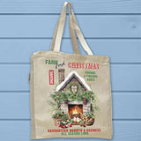 Farmhouse Fresh Christmas Winter Firewood Tote Bag - Unisex