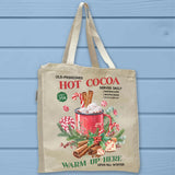 Peppermint & Cinnamon Cocoa Winter Tote Bag - Unisex