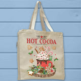 Old Fashion Woodland Winter Hot Cocoa Tote Bag - Unisex