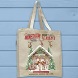 Reindeer Flight Academy Christmas Tote Bag - Unisex