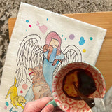 Angel of Dogs Tea Towel – Pet Sympathy Gift – Avery's Home