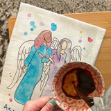 Angel of Friendship Tea Towel – Gift for a Friend – Avery's Home