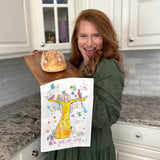 Angel of Joy Tea Towel – Holiday Spirit Gift – Avery's Home