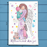 Angel of Motherhood Tea Towel – Gift for Moms – Avery's Home
