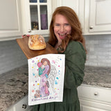 Angel of Motherhood Tea Towel – Gift for Moms – Avery's Home