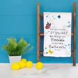 All Things Are Possible Tea Towel – Faith Decor – Avery's Home