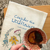 Consider the Wildflowers Tea Towel – Summer Faith Decor – Avery's Home