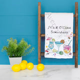 5 O'Clock Somewhere Tea Towel – Beach Bar Gift – Avery's Home