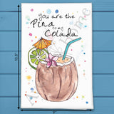 Pina Colada Tea Towel – Tropical Bar Gift – Avery's Home
