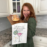What I Think Tea Towel – Sassy Hostess Gift – Avery's Home