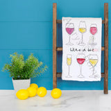 Wine a Bit Tea Towel – Relaxation Gift – Avery's Home