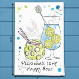 Happy Hour Tea Towel – Cocktail Time Gift – Avery's Home