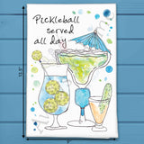 Pickleball Served Tea Towel – Game Night Humor – Avery's Home