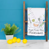 Happy Pickleball Tea Towel – Sporty Gift Decor – Avery's Home