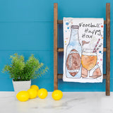 Football & Cocktails Tea Towel – Game Day Gift – Avery's Home