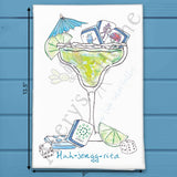 Mahjong Rita Tea Towel – Tile Game Night Gift – Avery's Home