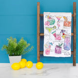 Lake Cocktails Tea Towel – Lakeside Drink Gift – Avery's Home