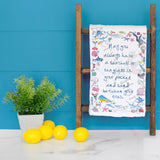 Ocean Blessings Tea Towel – Coastal Souvenir – Avery's Home