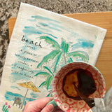Beach Definition Tea Towel – Coastal Life Decor – Avery's Home