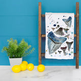 Shark Teeth Collector Tea Towel – Fossil Hunter Gift – Avery's Home