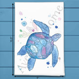 Sea Turtle Tea Towel – Ocean Lover Gift – Avery's Home