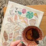 Sea Shell Collector Tea Towel – Beachcomber Gift – Avery's Home