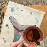 Shark Tooth Souvenir Tea Towel – Ocean Gift – Avery's Home