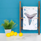 Shark Tooth Souvenir Tea Towel – Ocean Gift – Avery's Home