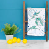 Baby Turtle Eggs Tea Towel – Coastal Nursery Gift – Avery's Home