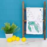 Turtle Egg Tea Towel – Whimsical Coastal Decor – Avery's Home