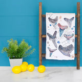 Shark Teeth ID Chart Tea Towel – Collector Gift – Avery's Home