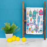 Lobster Buoy Tea Towel – Coastal Maine Decor – Avery's Home