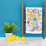 Tropical Fish Tea Towel – Ocean Life Decor – Avery's Home