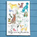 Dog Favorite Tea Towel – Funny Pet Parent Gift – Avery's Home