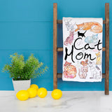 Cat Mom Tea Towel – Mother's Day Gift for Feline Moms – Avery's Home