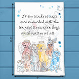 Dog Angels Tea Towel – Pet Sympathy Gift – Avery's Home