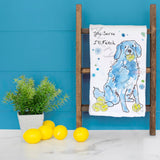 Dog & Tennis Tea Towel – Match Point Humor – Avery's Home