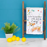 Corgi Tea Towel – Fluffy Butt, Full Heart – Avery's Home