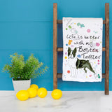 Boston Terrier Tea Towel – Bug Eyes & Charm – Avery's Home