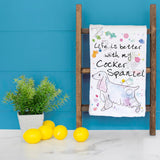 Cocker Spaniel Tea Towel – Floppy-Eared Friend – Avery's Home