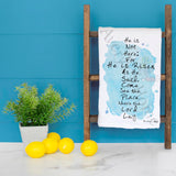 He Is Risen Tea Towel – Easter Faith Decor – Avery's Home