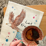 Let Freedom Ring Tea Towel – Patriotic Holiday Decor – Avery's Home