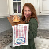 Proud To Be American Tea Towel – Flag Decor Gift – Avery's Home
