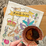 Mardi Gras Party Cocktails Tea Towel – Bourbon Street Gift – Avery's Home