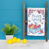 Happy Spring Tea Towel – Seasonal Berry Decor – Avery's Home