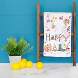 Happy Fall Birds Tea Towel – Cozy Autumn Gift – Avery's Home