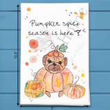 Pumpkin Spice Season Tea Towel – Autumn Favorite Gift – Avery's Home