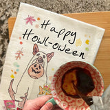 Halloween Dogs Tea Towel – Spooky Pup Fun – Avery's Home
