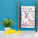 Halloween Dogs Tea Towel – Spooky Pup Fun – Avery's Home